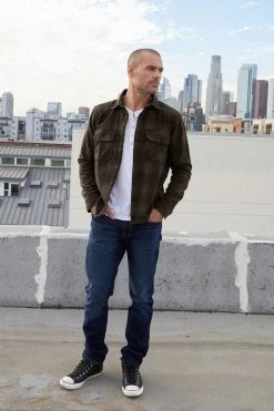 Velvet By Graham & Spencer BRYSON PLAID BUTTON-UP Mens