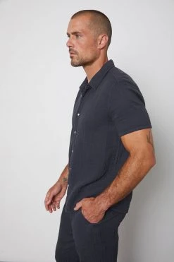 Velvet By Graham & Spencer Mens CHRISTIAN BUTTON-UP SHIRT 27 Velvet By Graham & Spencer Mens CHRISTIAN BUTTON-UP SHIRT