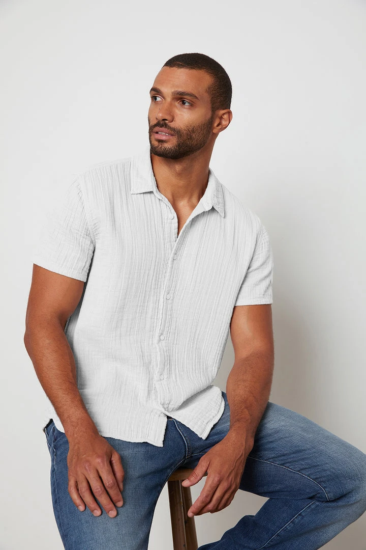 Velvet By Graham & Spencer Mens CHRISTIAN BUTTON-UP SHIRT 17 Velvet By Graham & Spencer Mens CHRISTIAN BUTTON-UP SHIRT