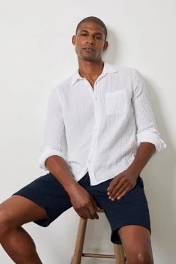 Velvet By Graham & Spencer ELTON BUTTON-UP SHIRT 16 Velvet By Graham & Spencer ELTON BUTTON-UP SHIRT