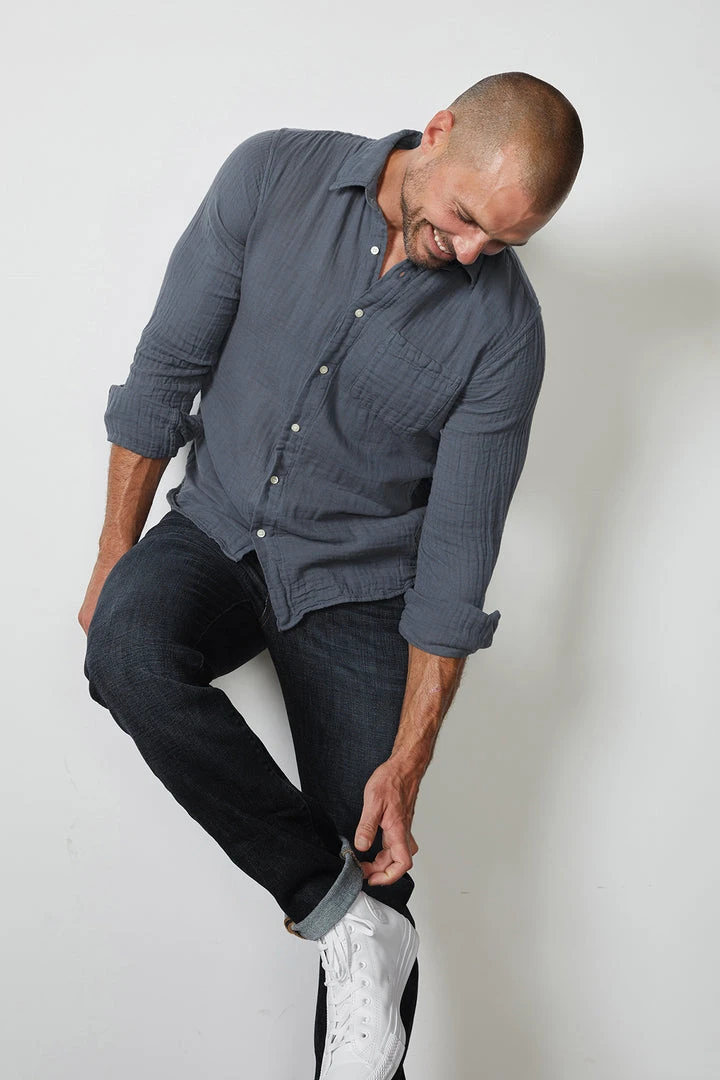 Velvet By Graham & Spencer ELTON BUTTON-UP SHIRT 2 Velvet By Graham & Spencer ELTON BUTTON-UP SHIRT