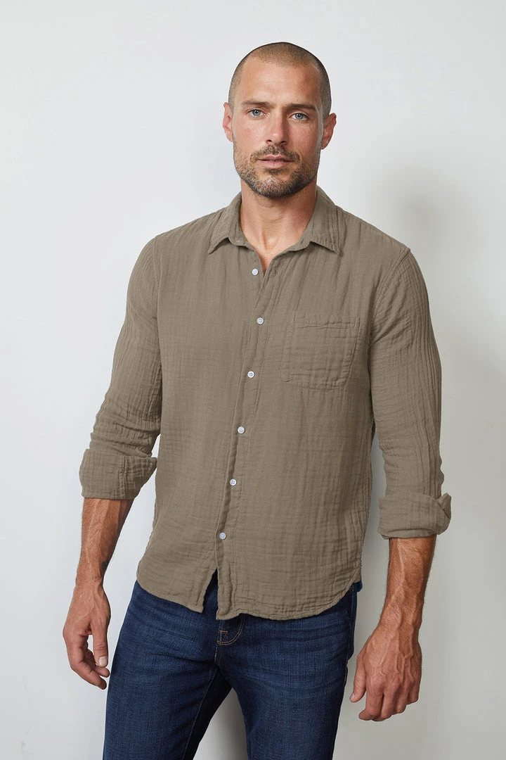 Velvet By Graham & Spencer ELTON BUTTON-UP SHIRT 9 Velvet By Graham & Spencer ELTON BUTTON-UP SHIRT